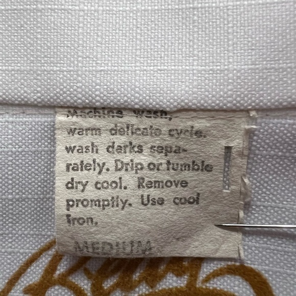 Vintage BEAU TIKI white HAWAIIAN Wedding Shirt Medium - Picture 12 of 12